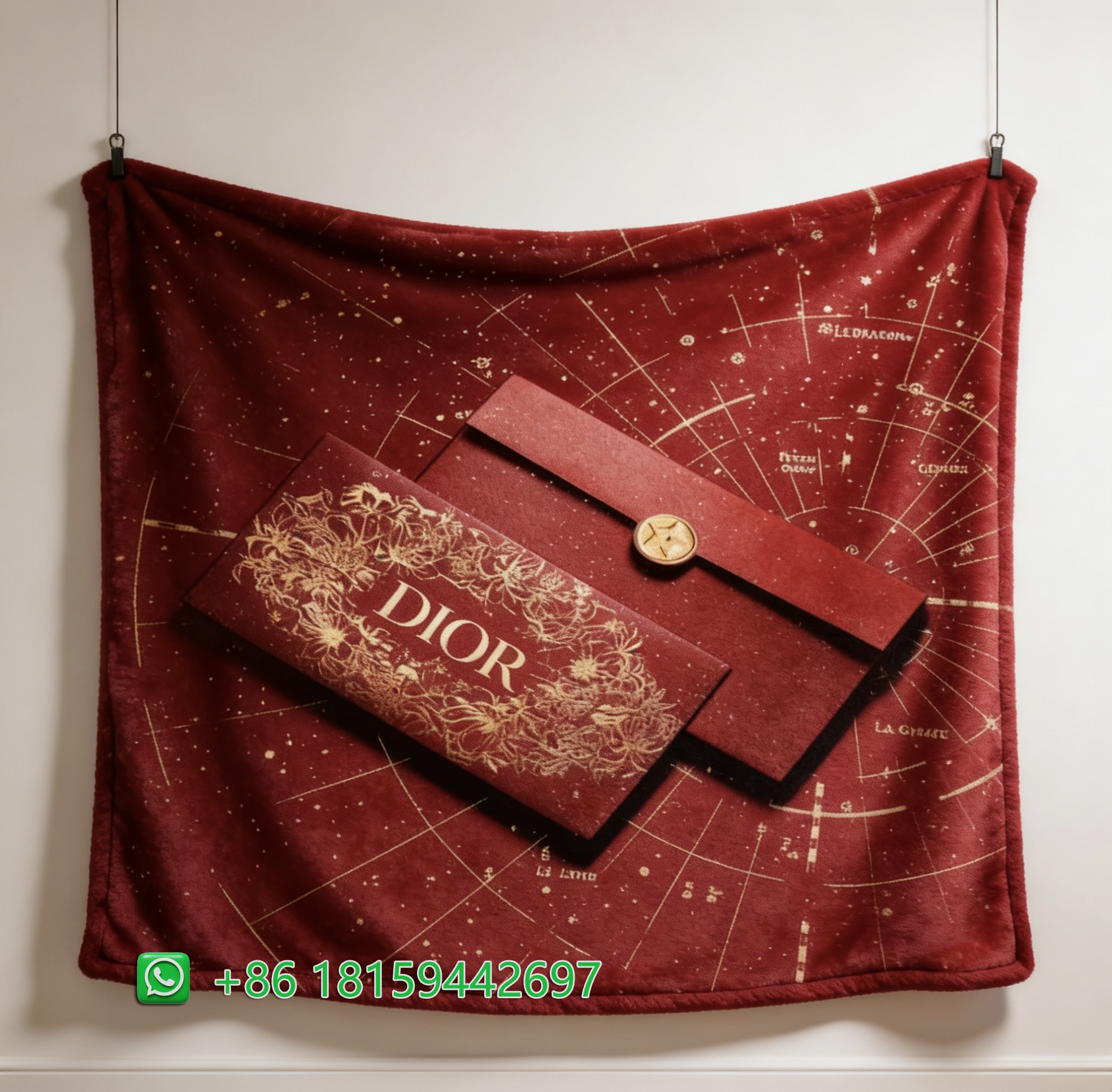 Dior Throw Blankets
